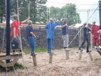 Low ropes course