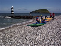 Sea kayaking