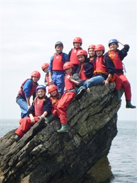 Coasteering North Wales