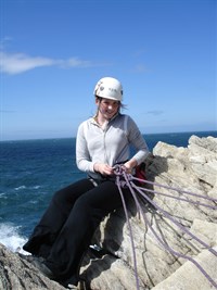 Rock climbing