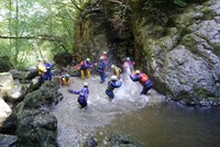 Gorge walking