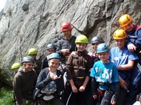 A great day out climbing at Lion Rock