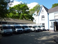 Blue Peris Mini Bus Fleet