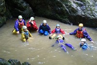 In Afon Ddu Gorge