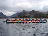 Kayaking on Llyn Padarn